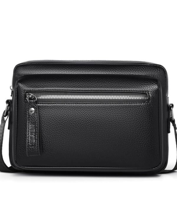 WEIXIER D1228 Retro Lychee Texture Waterproof Large Capacity Shoulder Crossbody Bag