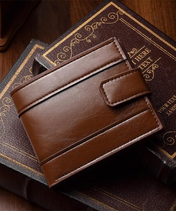 Vintage Oil-waxed Leather Multi-card Slot Large Capacity Zippered Men Wallet