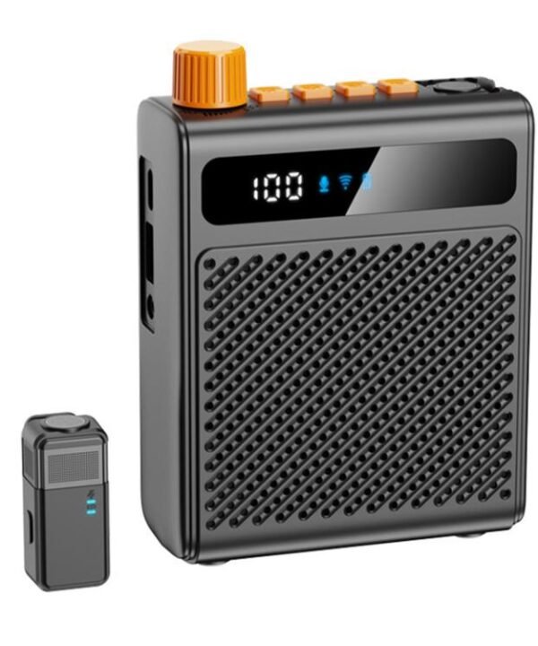KY300 Single Mic Portable Wireless Lavalier Microphone Teaching Voice Amplifier