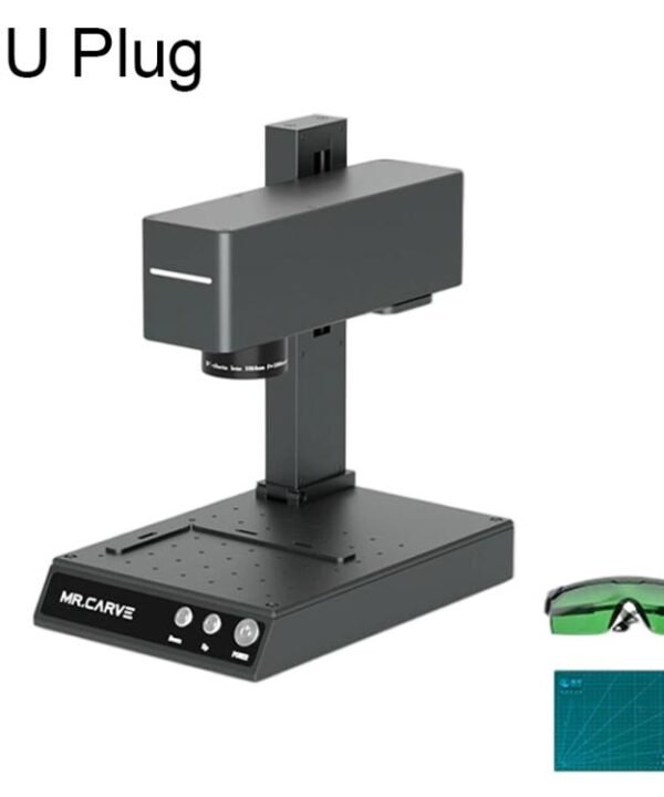 DAJA M4 Dual-Laser Small Fiber Marking Machine for Metal and Wood, M4, M4+Rotary Axis, M4+Rotary Clamp, M4+Rotary Axis+Clamp