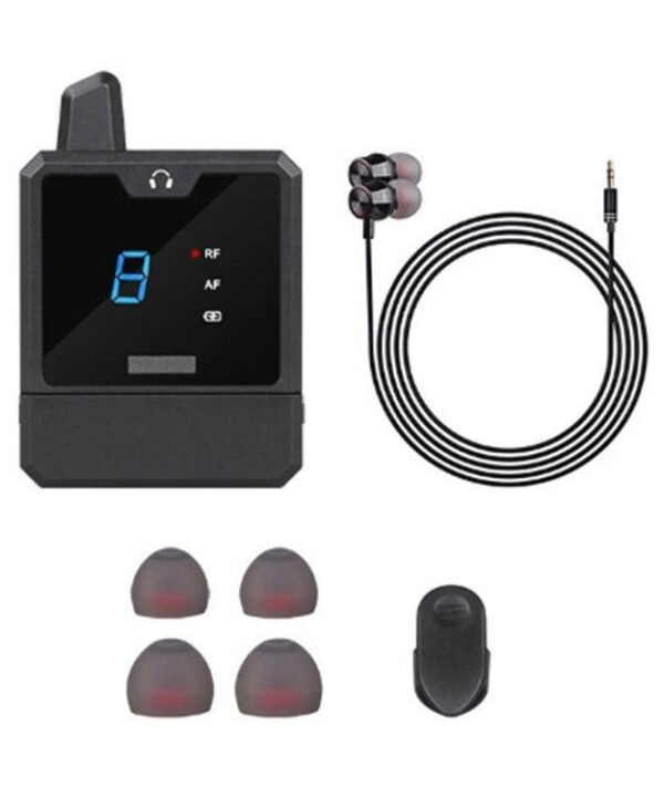 UHF Wireless Monitoring System Professional Real Time Audio Monitoring Receiver, 1 x Receiver, 2 x Receiver, 3 x Receiver