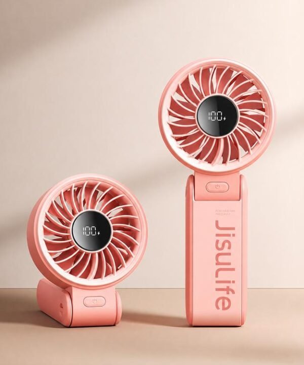 JisuLife Life7 Portable Foldable High-speed Handheld Fan, 3600mAh, 5000mAh
