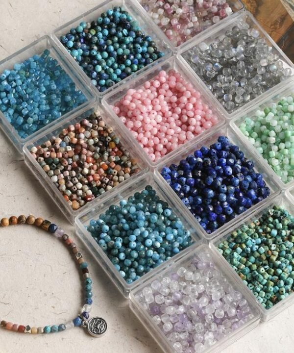 Natural Faceted Loose Beads DIY Accessories for Bracelets and Necklaces