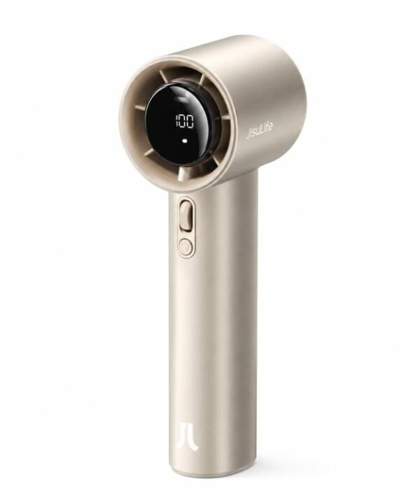 JisuLife Pro1S High-Speed ??Turbo Handheld Fan with Long Battery Life, 5000mAh