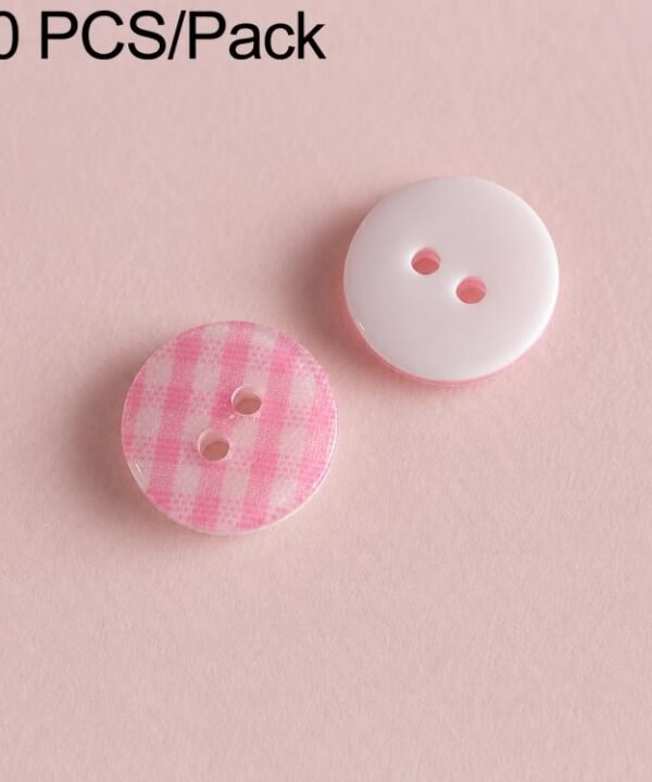 20 PCS/Set Colorful Resin Buttons for DIY Bracelets Accessories