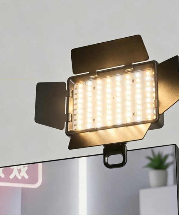 RL-560 Rechargeable Clip?on Fill Light with Barn Doors