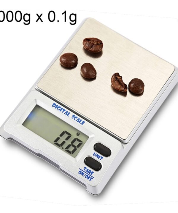 M-18 1000g x 0.1g High Accuracy Digital Electronic Jewelry Scale Balance Device with 1.5 inch LCD Screen