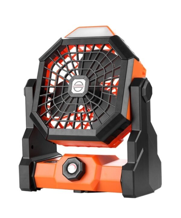 X3 Outdoor Portable Fan USB Charging Air Cooling Fan with LED Night Lamp