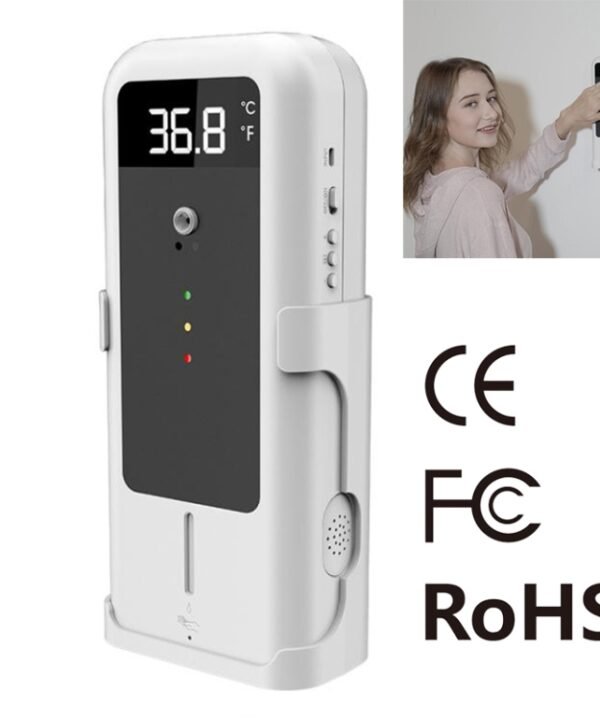 YAD-001 Infrared Thermometer + Automatic Infrared Sensor Sterilization Dispenser with Tripod Mount Holder