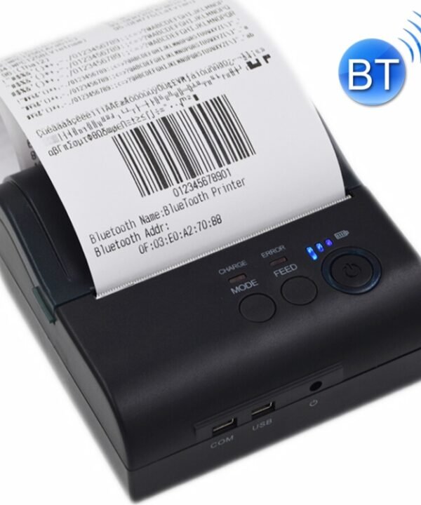 POS-8001LD Portable Bluetooth Thermal Receipt Printer