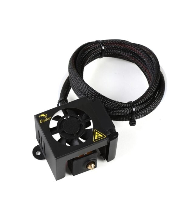 Creality 24V 40W Extruder Full Nozzle Hot End Kit with Nozzle Extruder+Cooling Fan+Shell for Ender-3 3D Printer