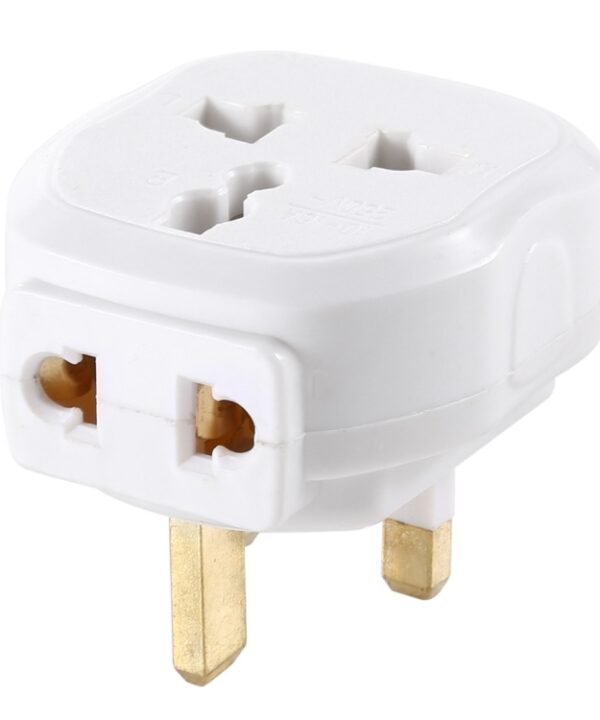 005HKD Portable Universal Socket Computer Server Power Adapter Travel Charger, UK Plug