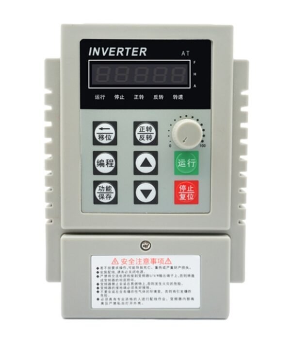 AT1-0450X 0.45KW 220V Single-phase Input Three-phase Output Inverter Motor Governor
