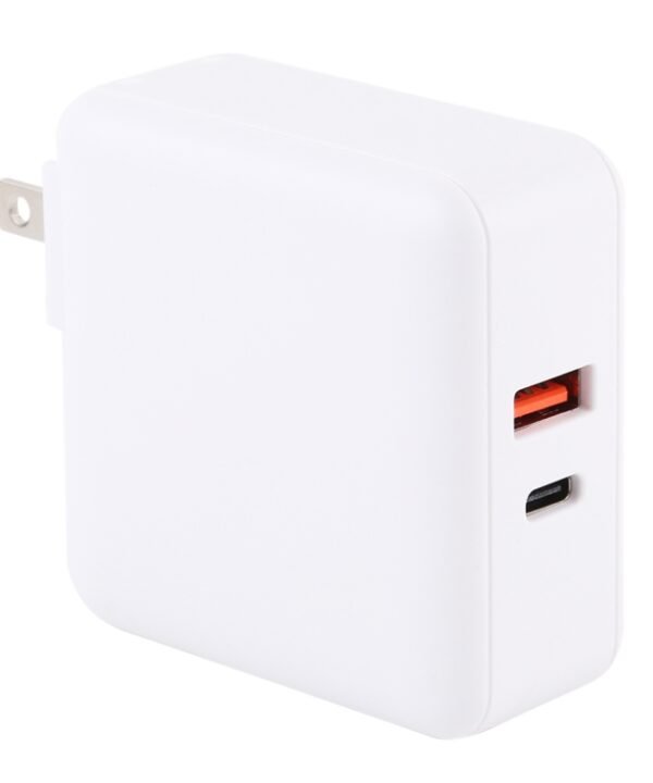 PD65W-A6 PD 65W 90 Degrees Foldable Pin Portable Multi-function USB Quick Charger, US Plug