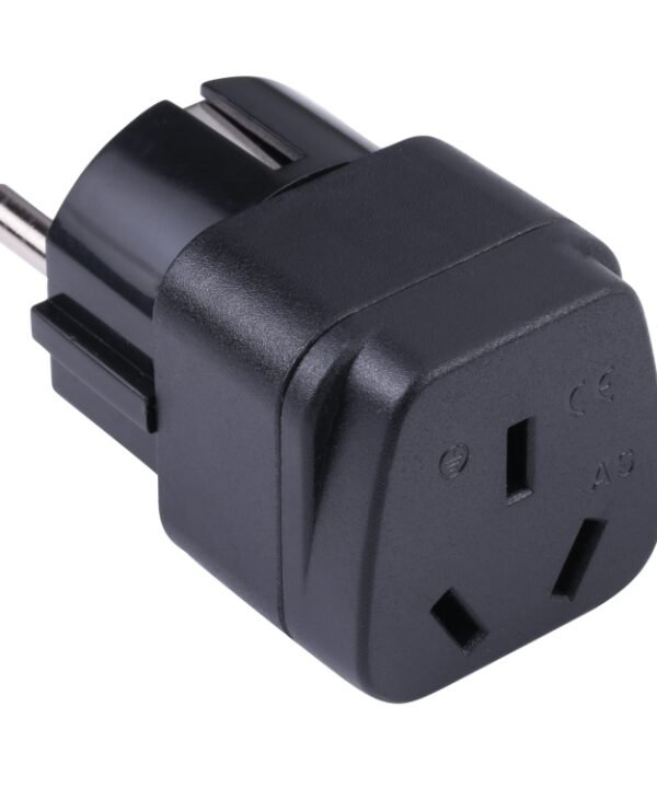 Portable Three-hole AU to UK Plug Socket Power Adapter, AU to EU, AU to UK