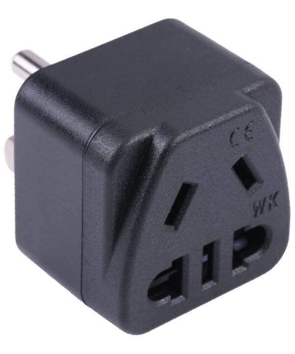 Portable Universal Five-hole WK to AU Three-pin Plug Socket Power Adapter, WK to US, WK to AU