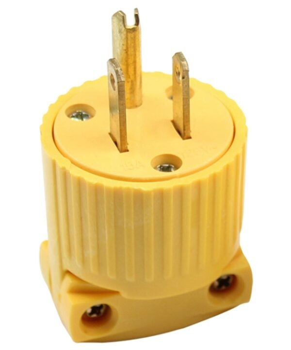 5-15P 125V Detachable Plug Adapter 15A Tripolar Power Adapter, US Plug