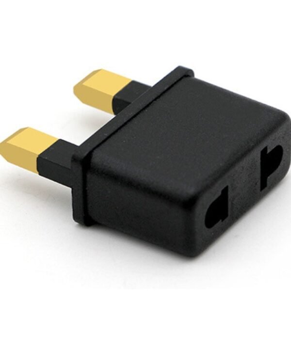 US/EU Plug to UK Plug Adapter Power Socket Travel Converter