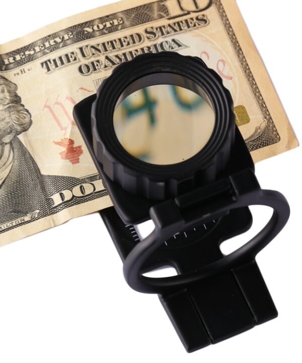 10X Foldable Metal Dual Lens Magnifier Desk Table Mount Magnifier