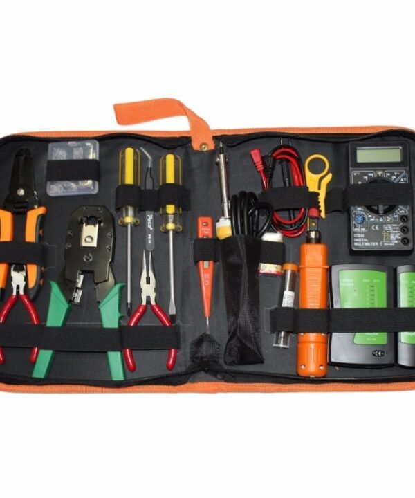 JAKEMY PS-P15 16 in 1 Professional LAN Network Kit Crimper Cable Wire Stripper Cutter Pliers Screwdriver Tool
