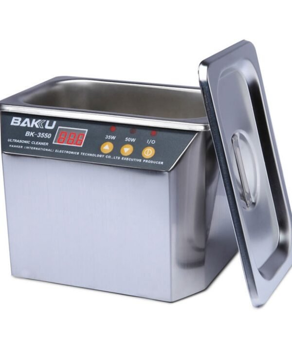 BAKU BK-3550 35W / 50W Adjustable 0.8L LCD Display Ultrasonic Cleaner, AC 110V, US Plug, BK-3550 35W / 50W 0.8L 110V