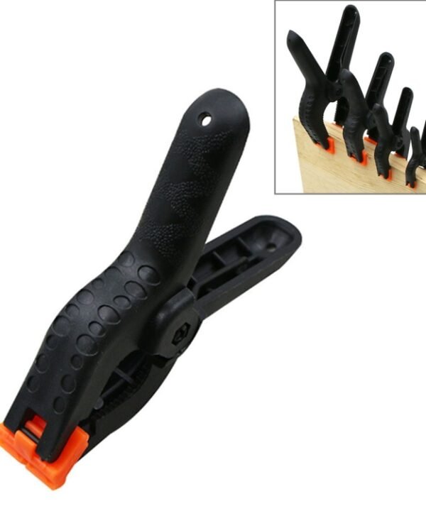 Woodworking Photo Studio Photography Backdrop Nylon Clip Support Spring Clamp, Length: 212mm