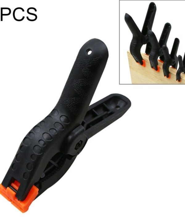 5 PCS Woodworking Photo Studio Photography Backdrop Nylon Clip Support Spring Clamp, Length: 117mm