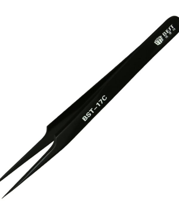 BEST BST-17C  Newest  Extra Long  Precision Stainless Steel Eyelash Extension Volume Tweezers