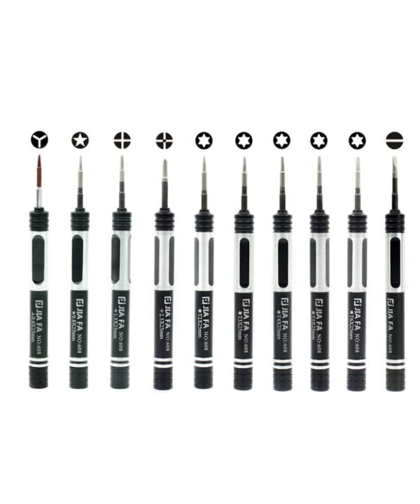 JF-8134 10 in 1 Multi-model Available Metal Mobile Phone Repair Tool Combination Screwdriver
