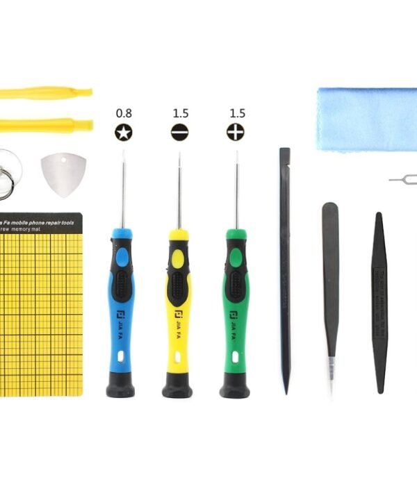 JIAFA JF-8105 14 in 1 Repair Tool Set for iPhone and Samsung