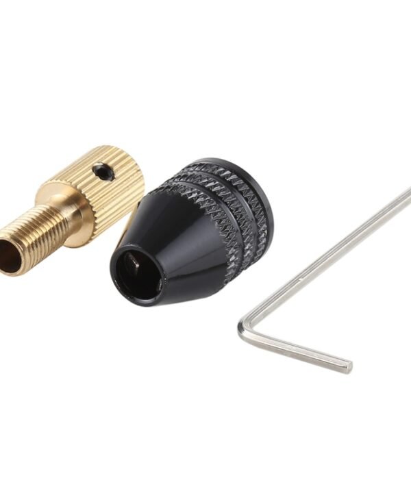 WLXY DIY003 0.5-3mm Mini Electric Grinder Drill Chuck Drill Shaft with Wrench, 2.35mm Inner Hole