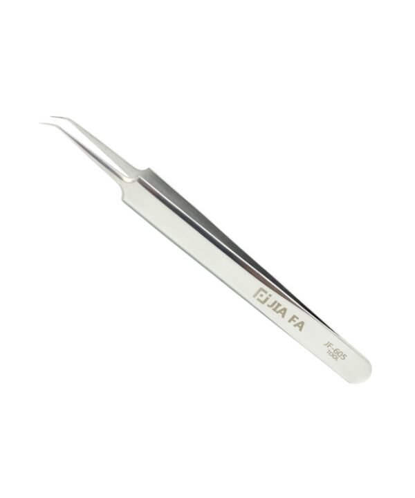 JIAFA JF-605 Stainless Steel Curved Tip Tweezers