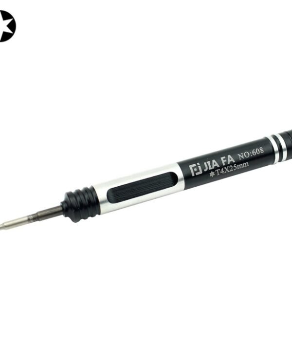 JIAFA JF-608-T4 Torx T4 Mobile Phone Repair Screwdriver (Black)