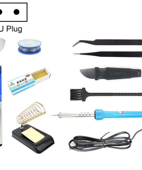JIAFA JF-8122 11 in 1 60W Soldering Iron Tool Set, Voltage: 110V, 11 in 1 60W, EU Plug, JF-8122