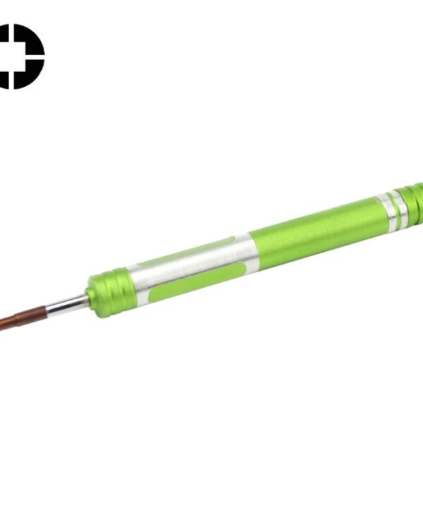 608-2.5 Hollow Cross Tip 2.5 Middle Bezel Repair Screwdriver(Green)