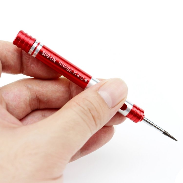 608-0.8 Pentalobe 0.8 Screwdriver for iPhone Charging Port Screws(Red) - Image 6