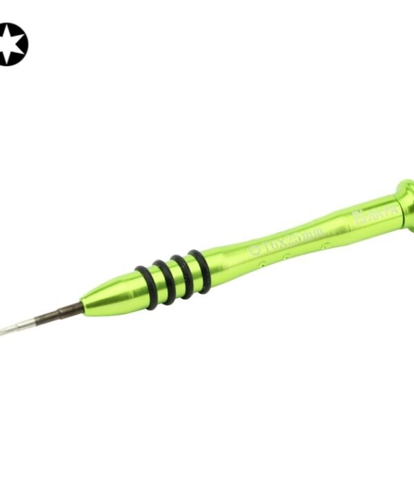 JIAFA JF-668 Torx T6 Repair Screwdriver for Nokia / Sony / Huawei / HTC, T6 Torx (Green)