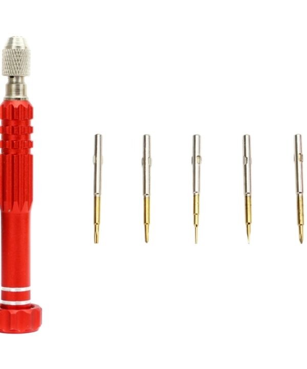 JF-6688 5 in 1 Metal Multi-purpose Pen Style Screwdriver Set for Phone Repair, 5 in 1 (Red), 5 in 1 (Purple), 5 in 1 (Blue), 5 in 1 (Gold), 5 in 1 (Green)