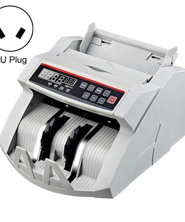 2108UV/IR Portable Multi-Currency Currency Counter, Specification: AU Plug