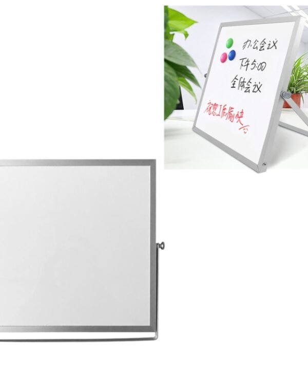 Portable Magnetic Desktop Small Whiteboard Message Writing Board, Size: 25cm x 25cm