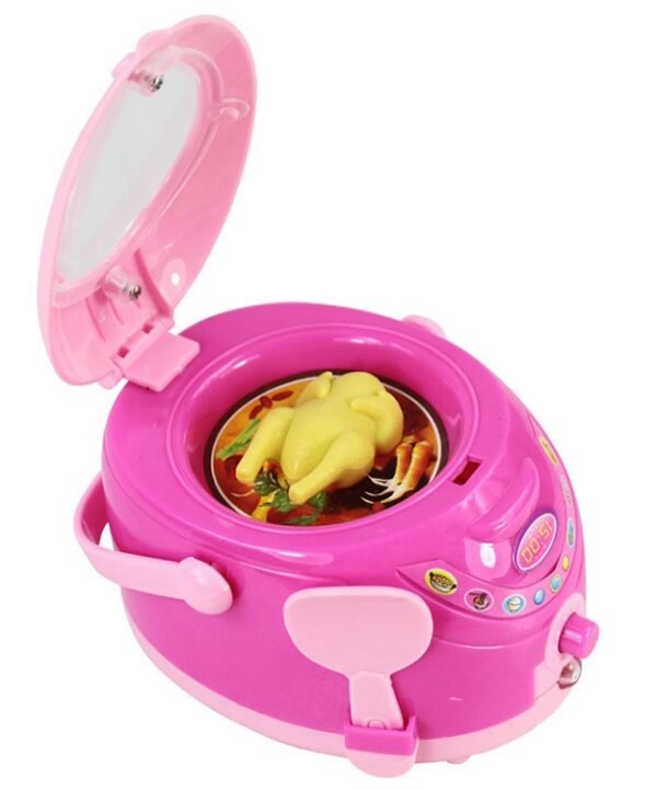 Mini Rice Cooker Pretend Play Children Simulation Appliances Toys