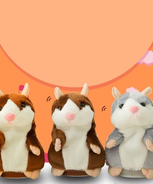 Educational Toys Cartoon Hamster Cute Become Sound Recording Voles Children Birthday Gift, Random Color Delivery, Size: 15*8*8cm