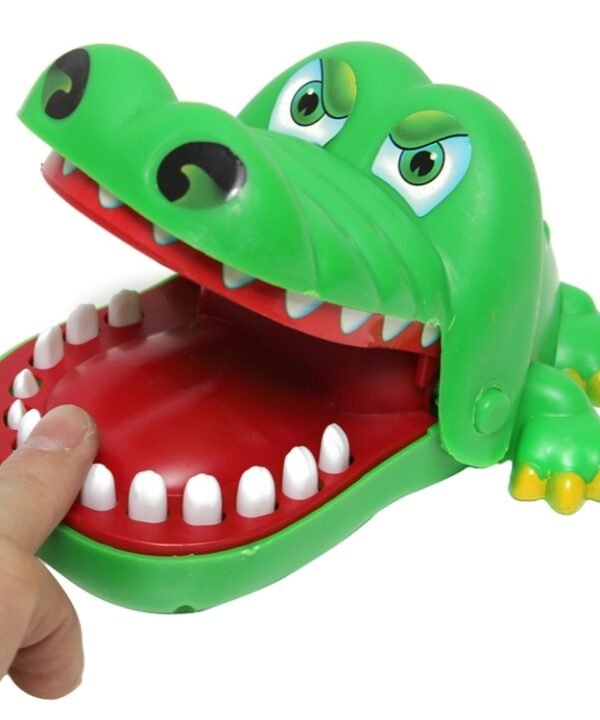 Crazy Crocodile Pushing Teeth to Bite Toy