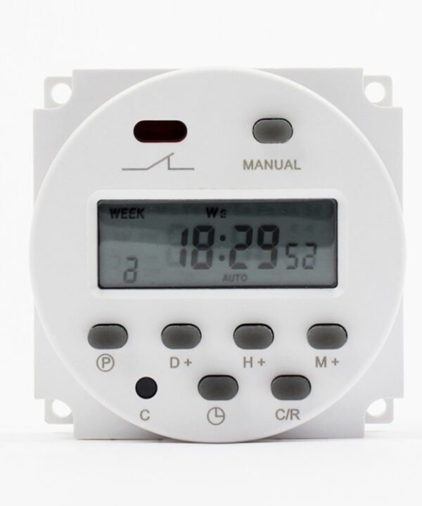 CN101A DC12V Microcomputer Time Switch Digital LCD Power Timer