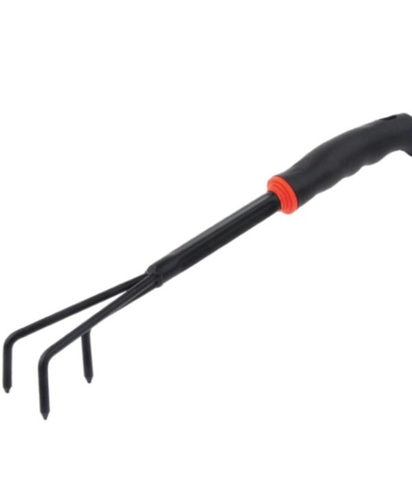Gardening Tool 3 Tooth Grass Rake