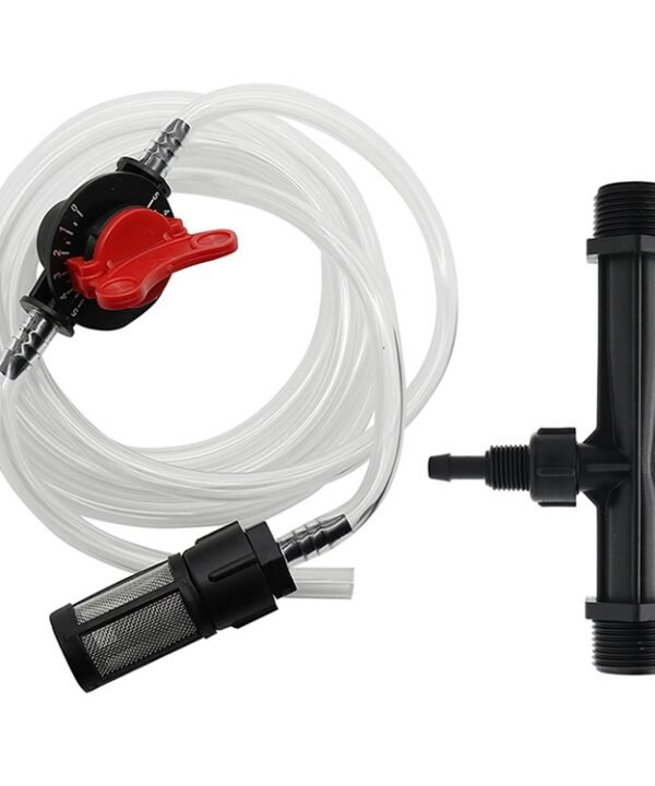 Venturi Fertilizer Applicator G1/2 Fertilizer and Filter Straw Kit with Four-point Connector