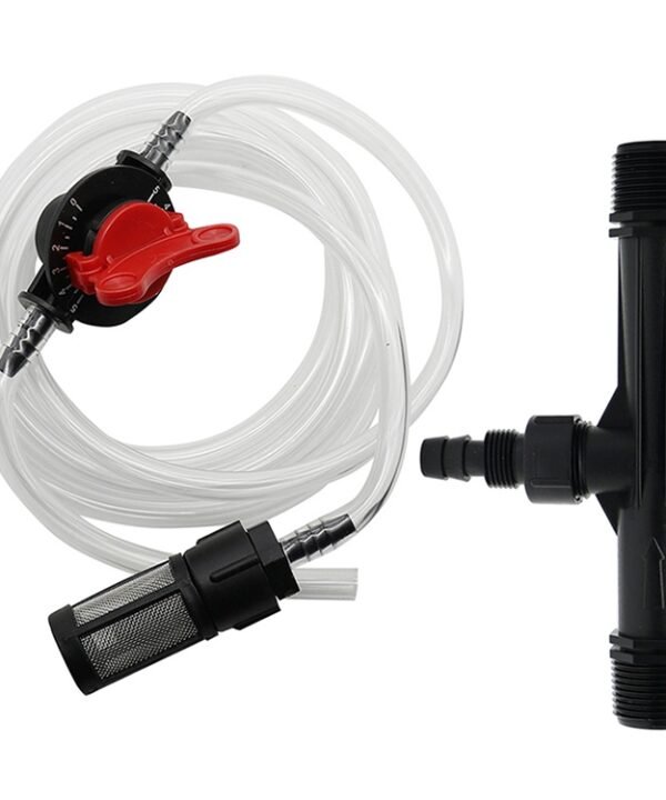 Venturi Fertilizer Applicator 1 inch Fertilizer and Filter Straw Kit with 1 Inch Connector Jet