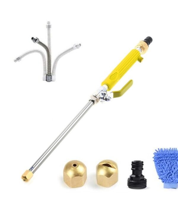 Garden Lawn Irrigation High Pressure Hose Spray Nozzle Car Wash Cleaning Tools Set, Spray Nozzle Set (Yellow), Spray Nozzle Set (Orange), Spray Nozzle Set (Green), Spray Nozzle Set (Blue), Spray Nozzle Set (Black)