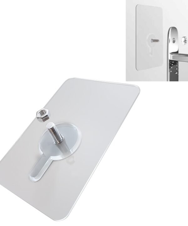 Screw Sticky Hook Wall Hanging Punch-free Wall Sticker Hook, Screw Length: 10mm, 10mm