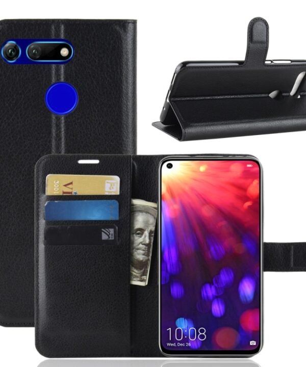 Litchi Texture Horizontal Flip Leather Case for Huawei Honor View 20, with Wallet & Holder & Card Slots, For Honor View 20, For Huawei Honor View 20